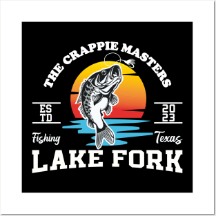 The Crappie Masters Lake Fork Fishing Posters and Art